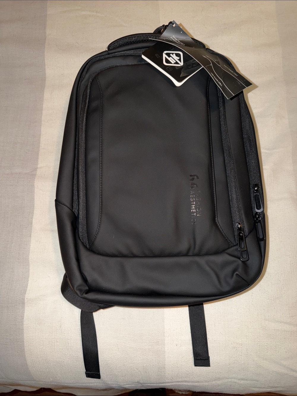 Men's Black Everyday Tech Backpack